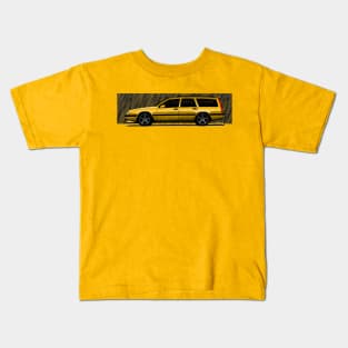 The coolest wagon ever! Kids T-Shirt